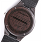 To My Grandpa Wood Watch