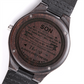 To My Son - Wood Watch Gift From Mom