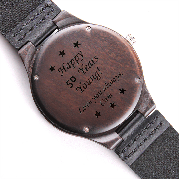 wooden watch gift