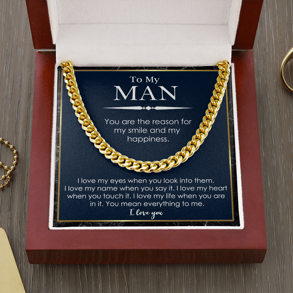 Cuban Chain Necklace for Your Man