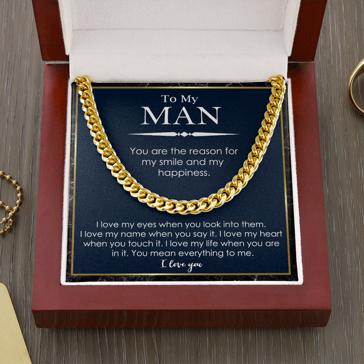 Cuban Chain Necklace for Your Man