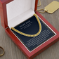 To My Man Necklace -Gift for Husband