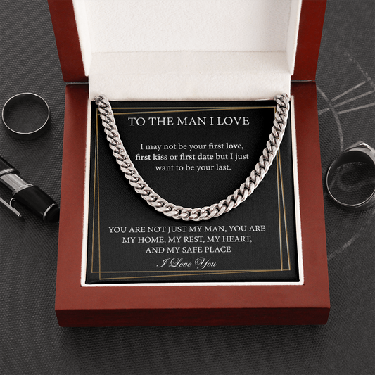 To The Man I Love Chain Necklace