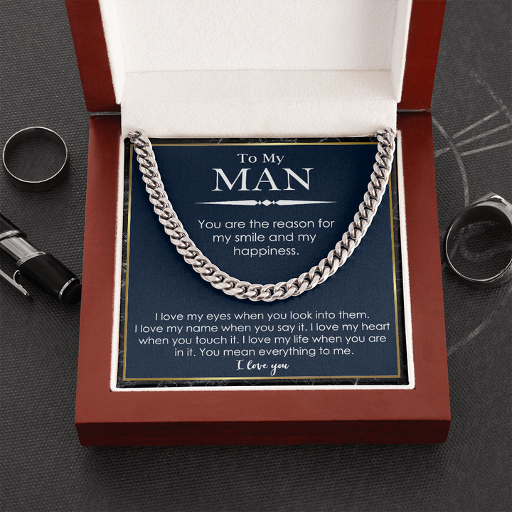 cuban chain for boyfriend or husband