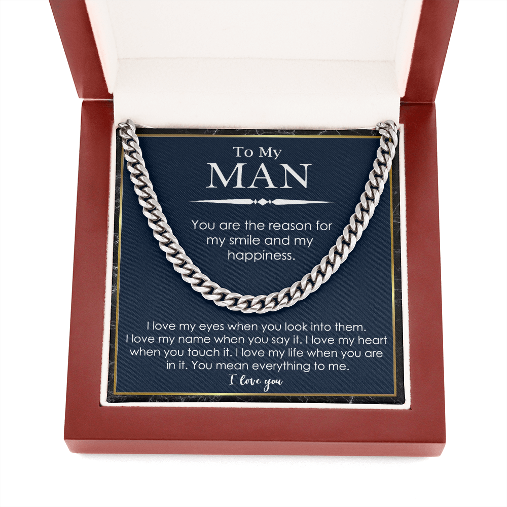 Cuban Chain Necklace for Your Man