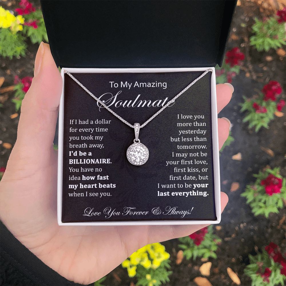 Soulmate Forever Love Pendant Necklace