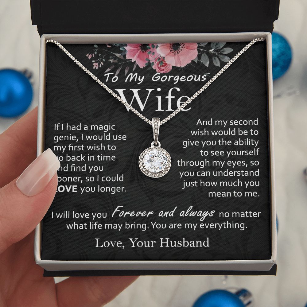 Time-Travel Wish Necklace for Wife