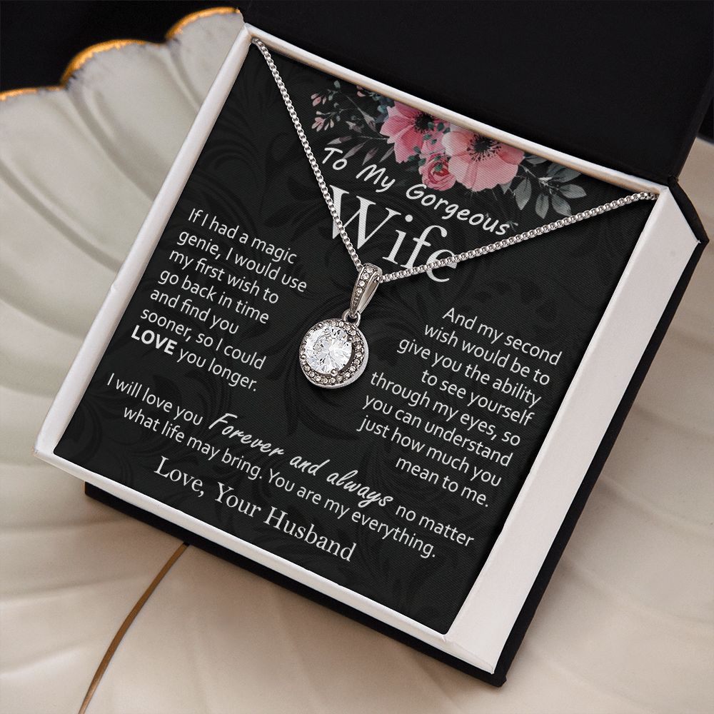 Time-Travel Wish Necklace for Wife