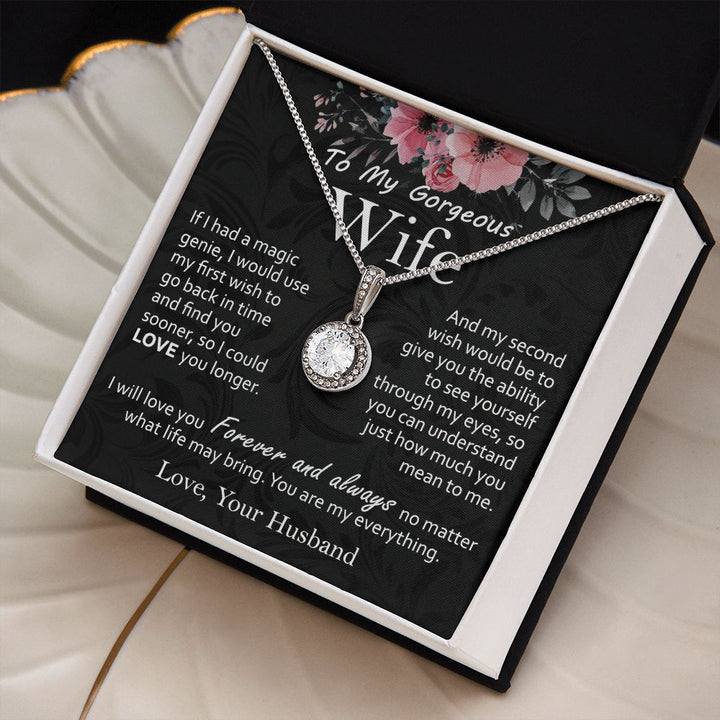 Time-Travel Wish Necklace for Wife