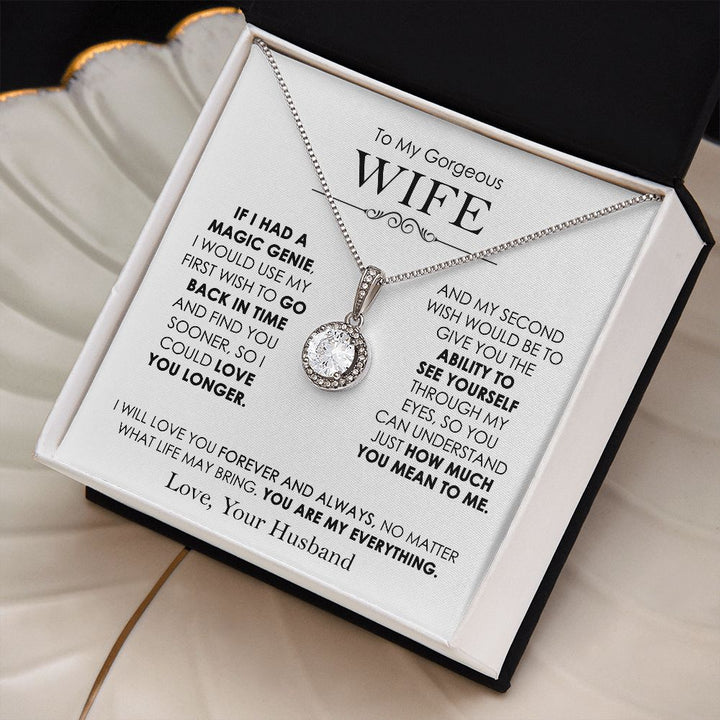 Back in Time Love Necklace for Wife