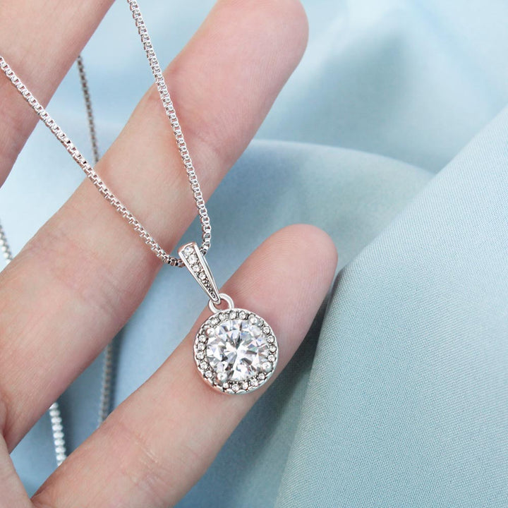 Radiant Necklace Gift for Your Fiancée