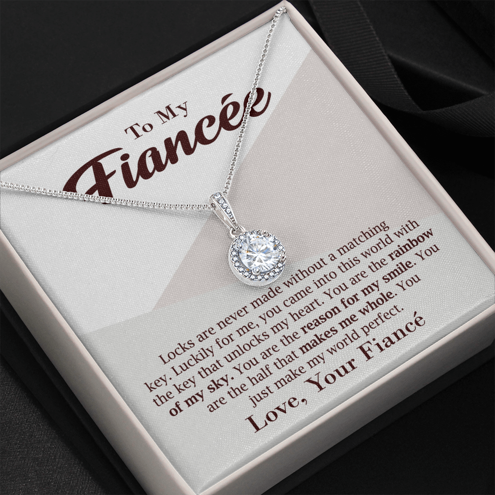 necklace gift for fiancee