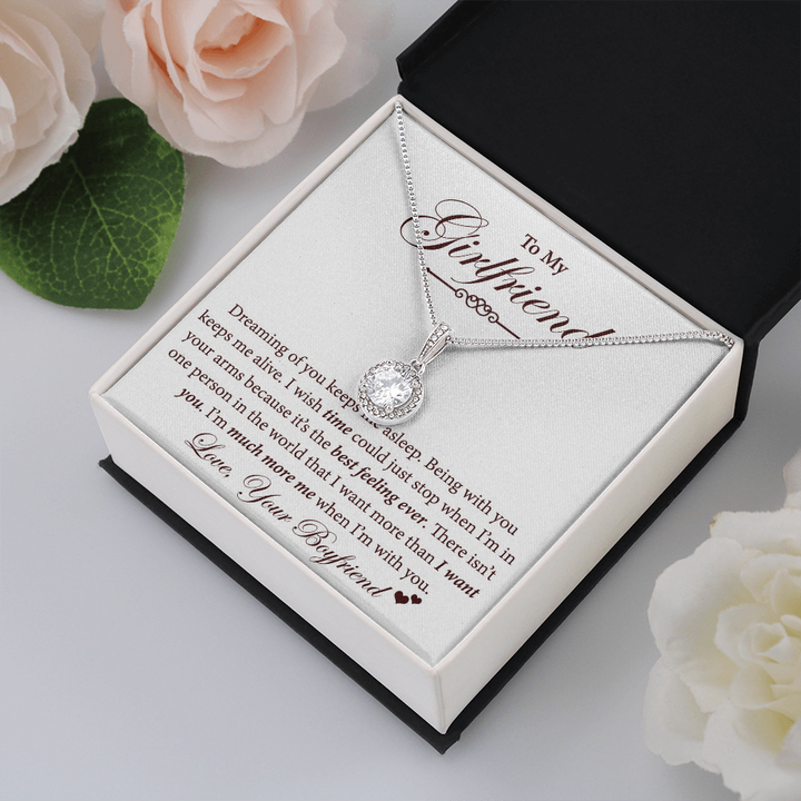 Sparkling Love Necklace for Your Girlfriend