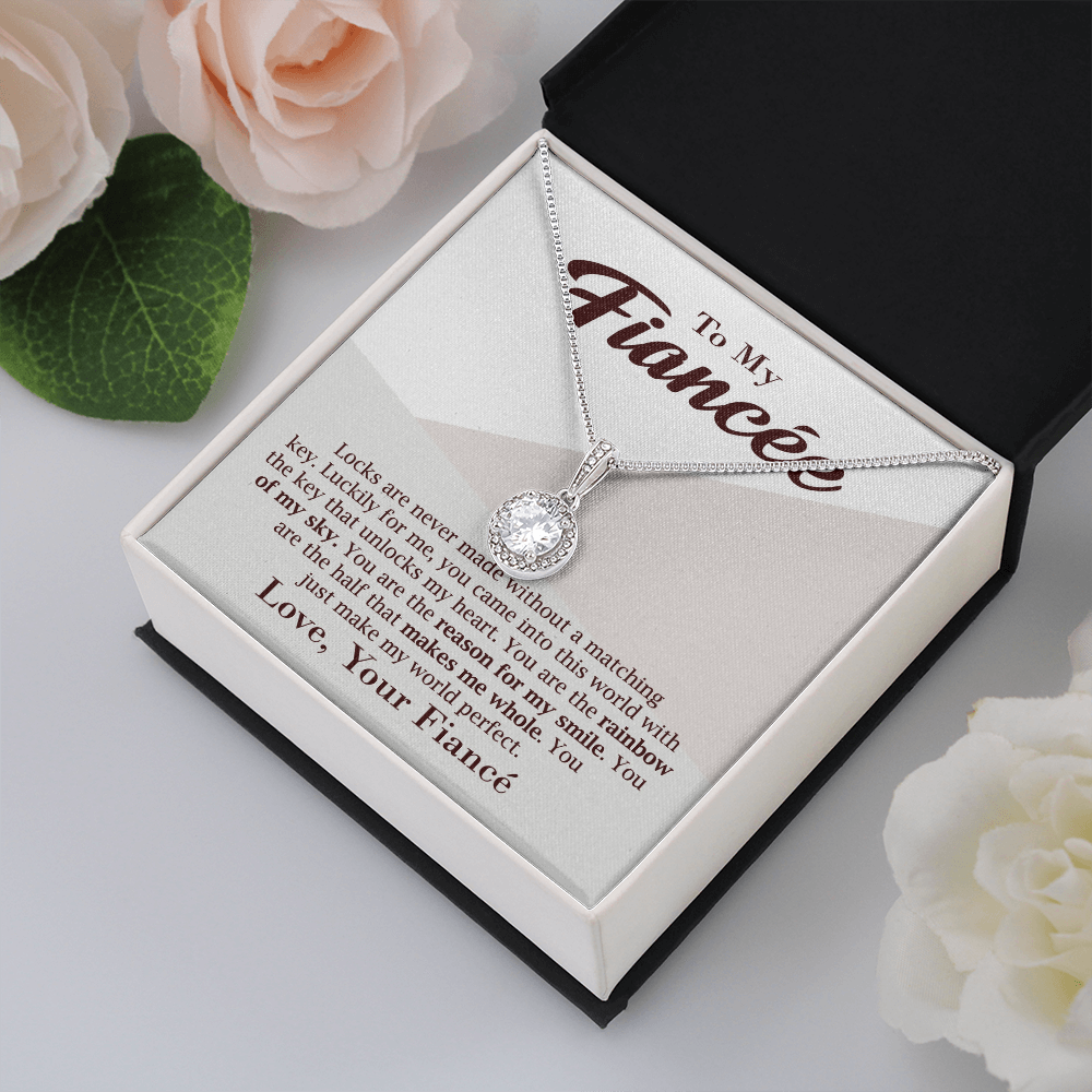Radiant Necklace Gift for Your Fiancée