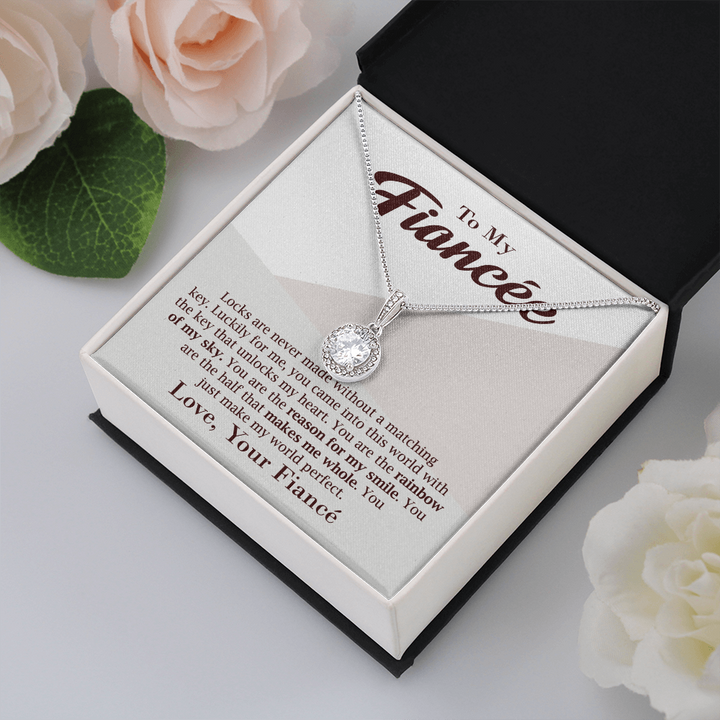 Radiant Necklace Gift for Your Fiancée