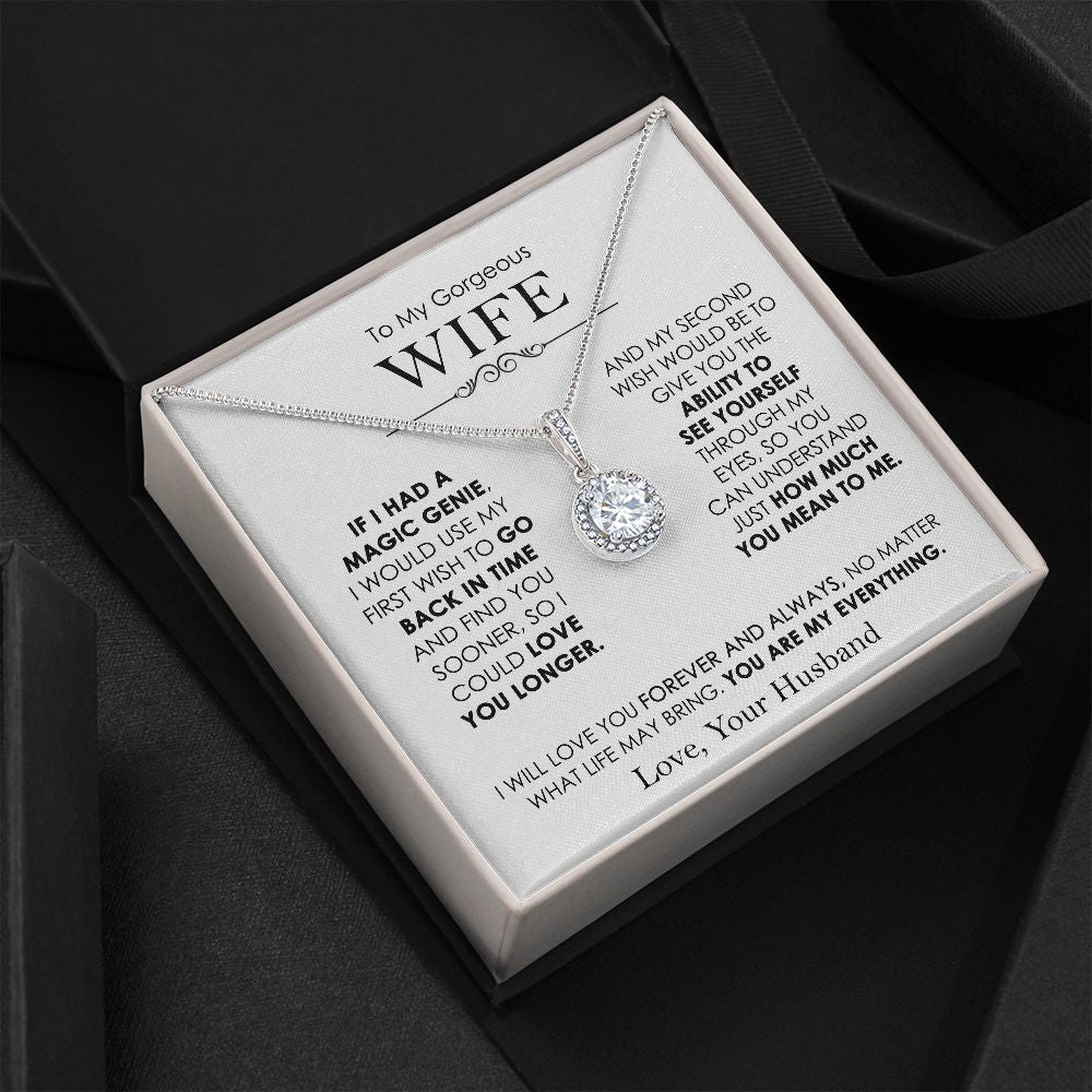Back in Time Love Necklace for Wife