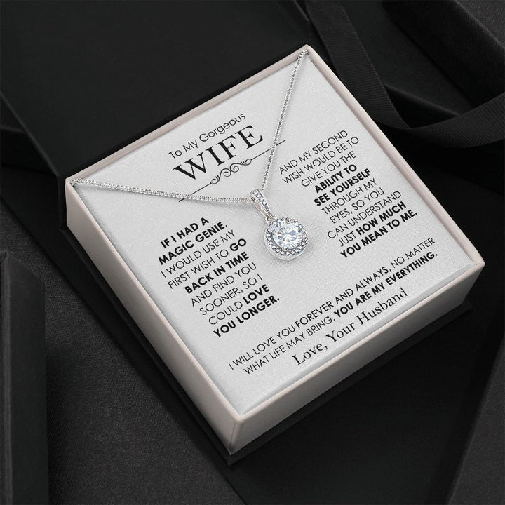 Back in Time Love Necklace for Wife