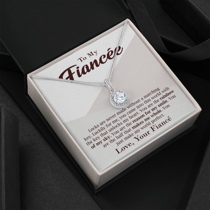 Radiant Necklace Gift for Your Fiancée