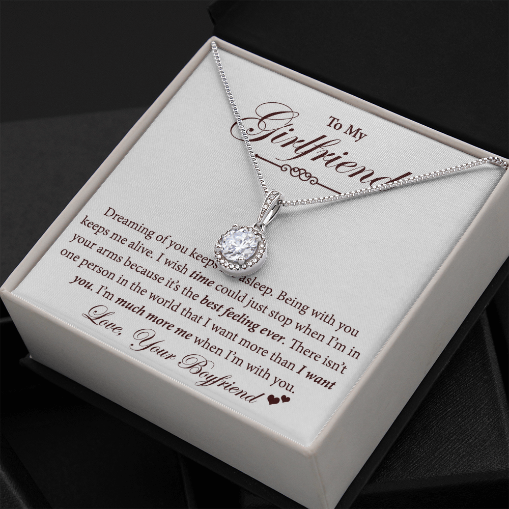 Sparkling Love Necklace for Your Girlfriend