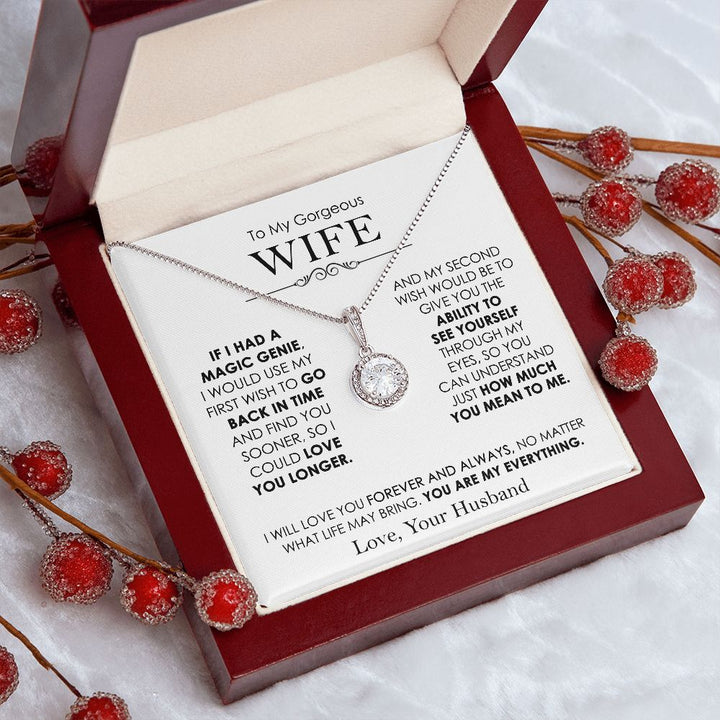 Back in Time Love Necklace for Wife