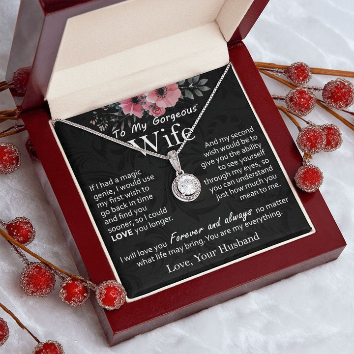 Time-Travel Wish Necklace for Wife