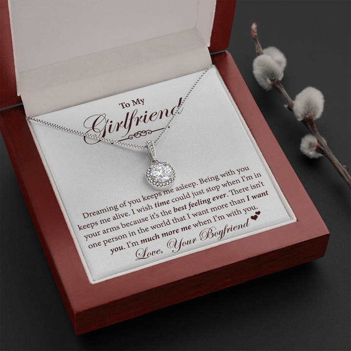 Sparkling Love Necklace for Your Girlfriend