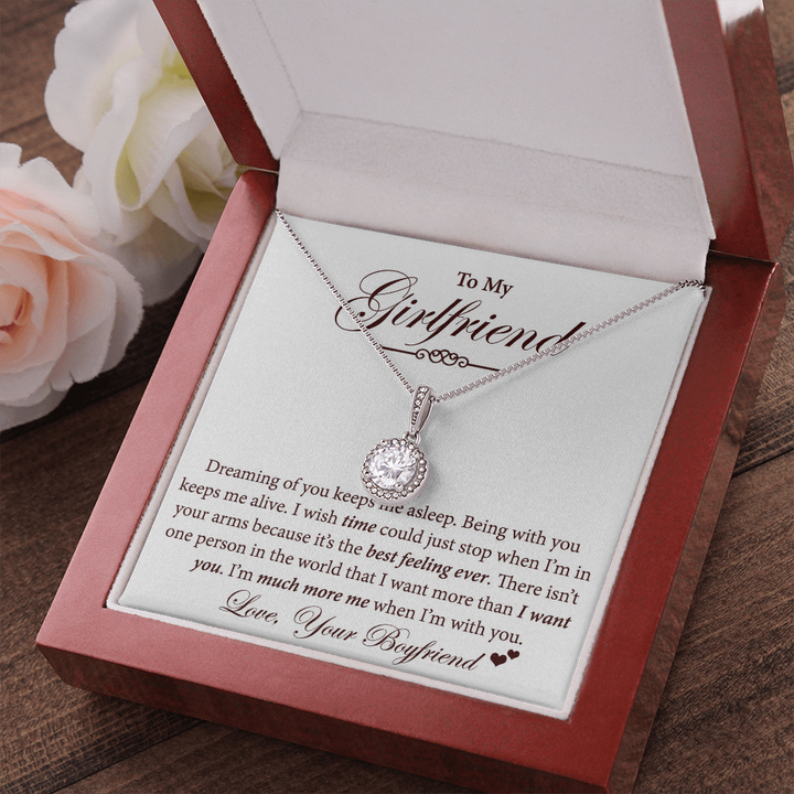 Sparkling Love Necklace for Your Girlfriend