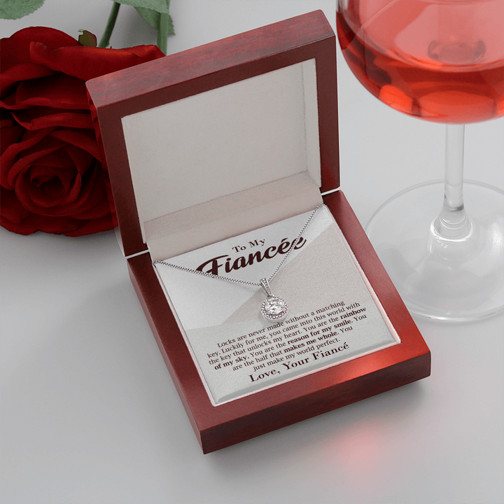 Radiant Necklace Gift for Your Fiancée