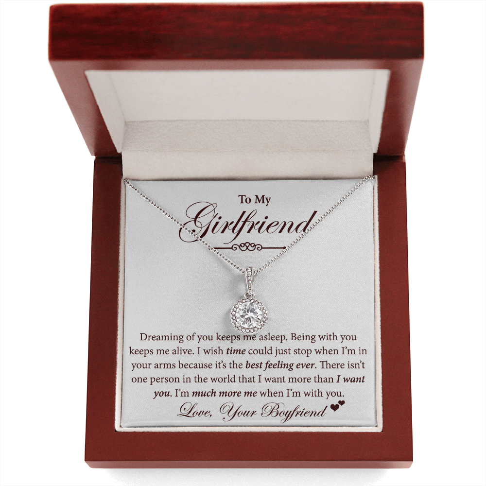 Sparkling Love Necklace for Your Girlfriend