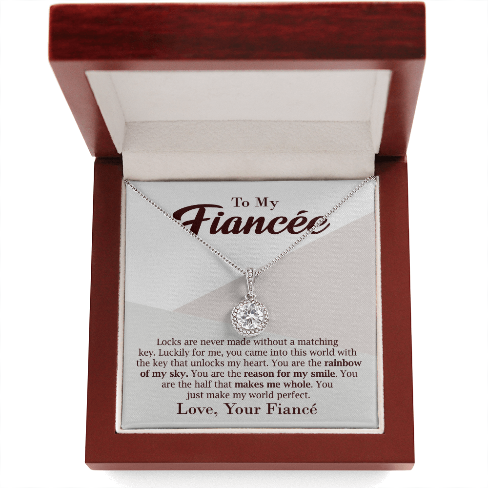 Radiant Necklace Gift for Your Fiancée