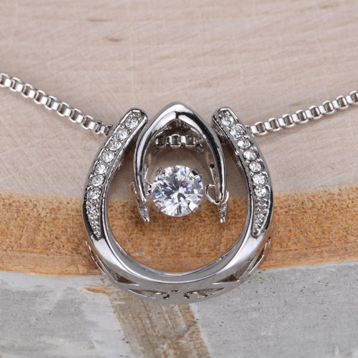 Double Circle Necklace for Gorgeous Wife