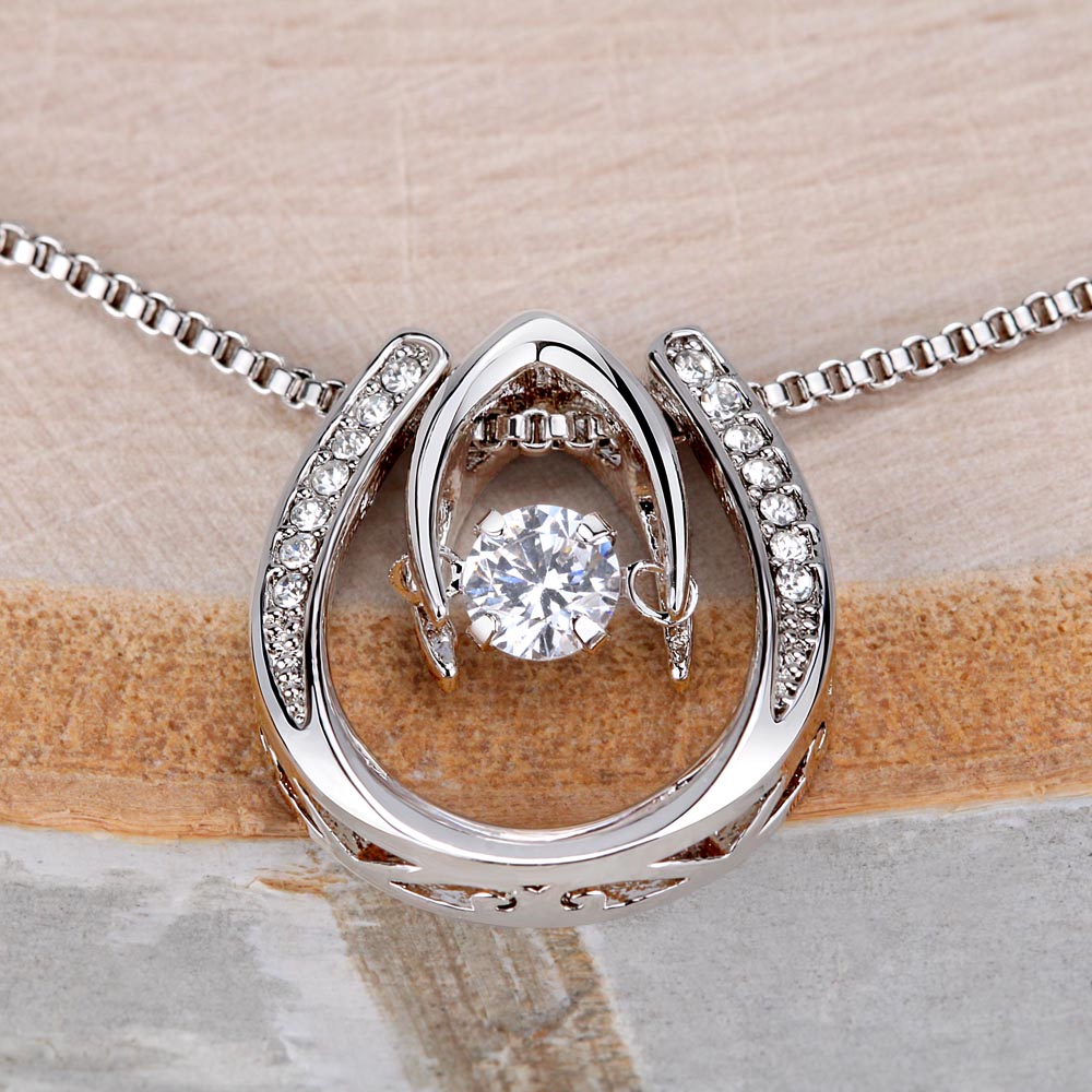 Teardrop Necklace Gift for Mom from Child
