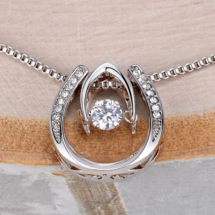 Teardrop Necklace Gift for Mom from Child