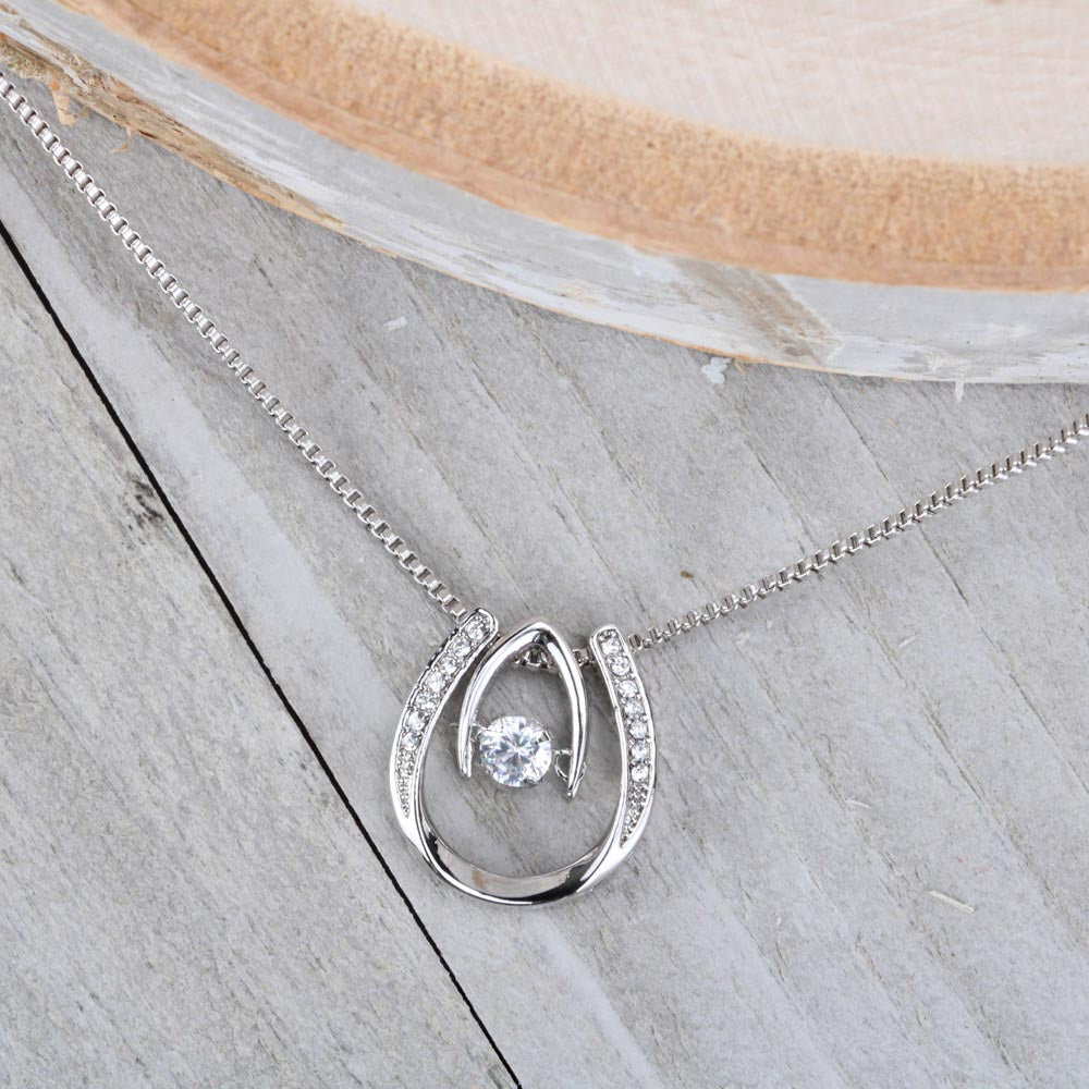 Double Circle Necklace for Gorgeous Wife