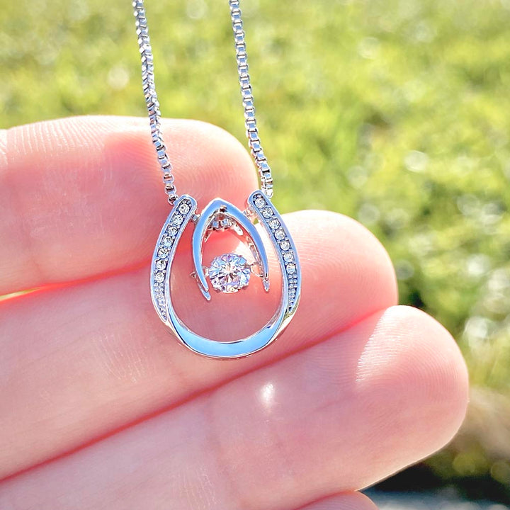 Romantic Pendant Necklace for Long Distance Love