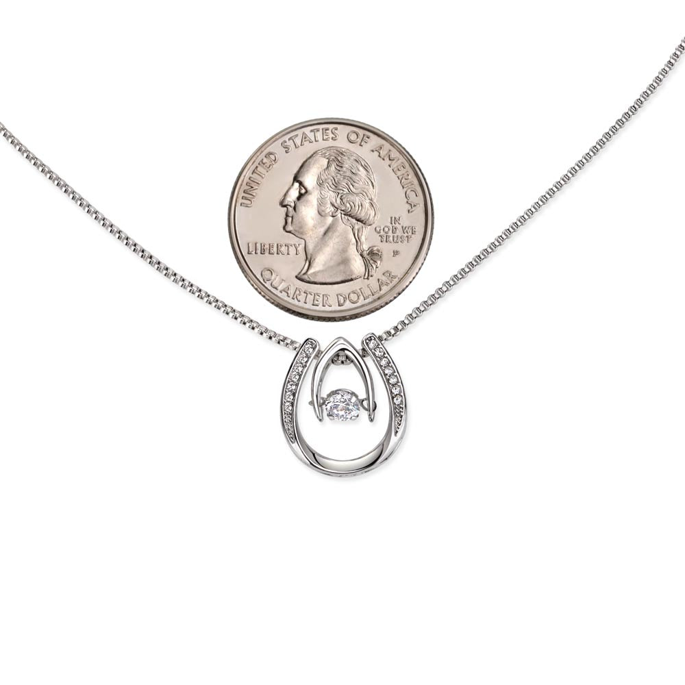 Romantic Pendant Necklace for Long Distance Love