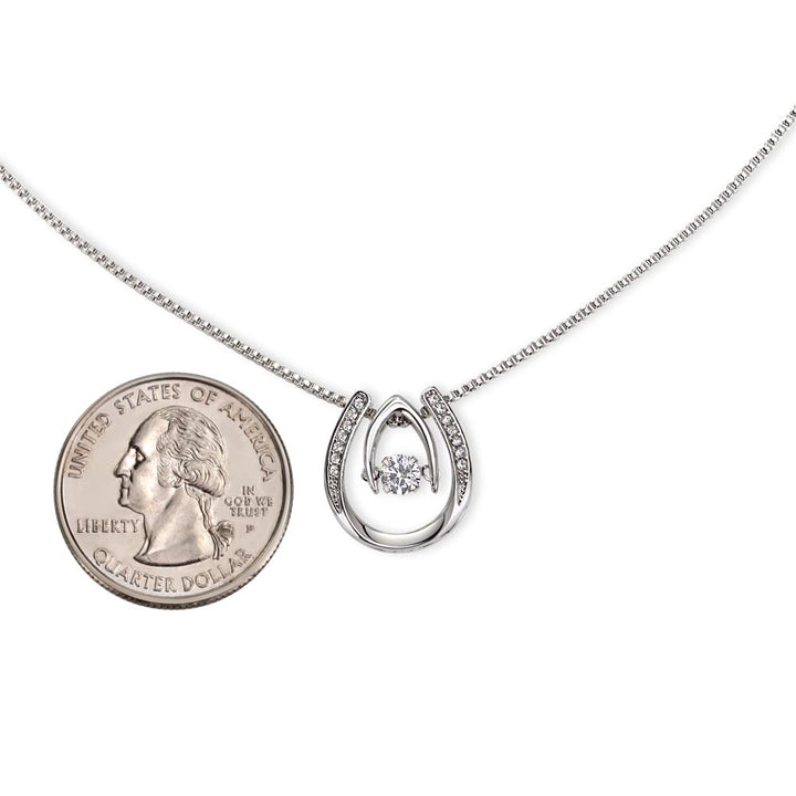 Double Circle Necklace for Gorgeous Wife