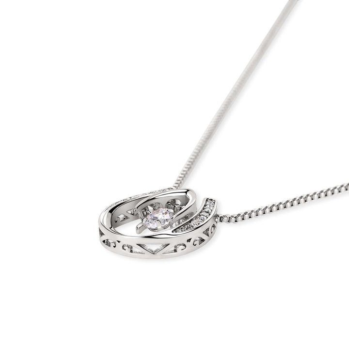 Double Circle Necklace for Gorgeous Wife