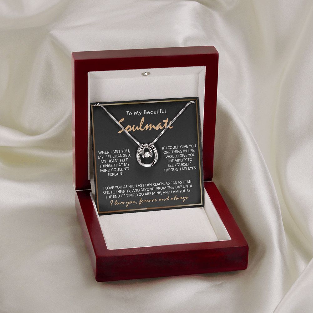 To My Soulmate – Forever Love Necklace