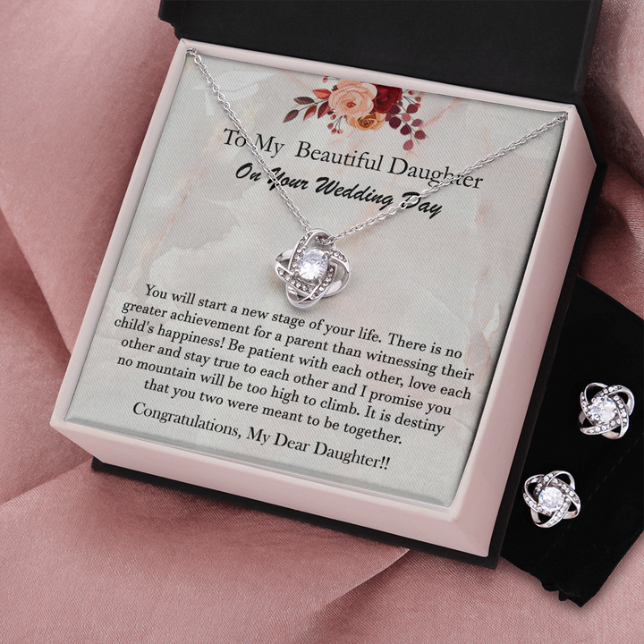 Wedding Day Jewelry Set for Daughter