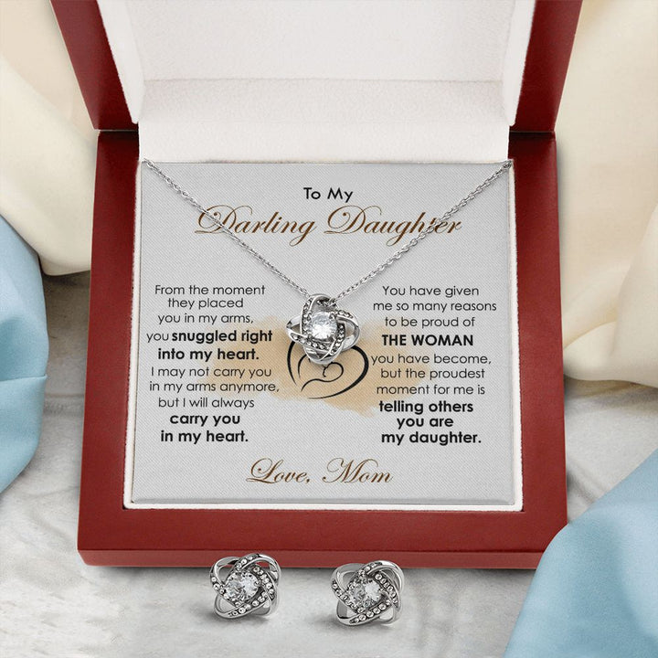Darling Daughter Knot Necklace from Mom