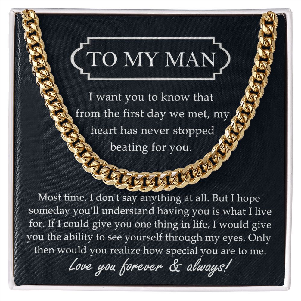 To My Man - My Heart Has Never Stopped Beating For You