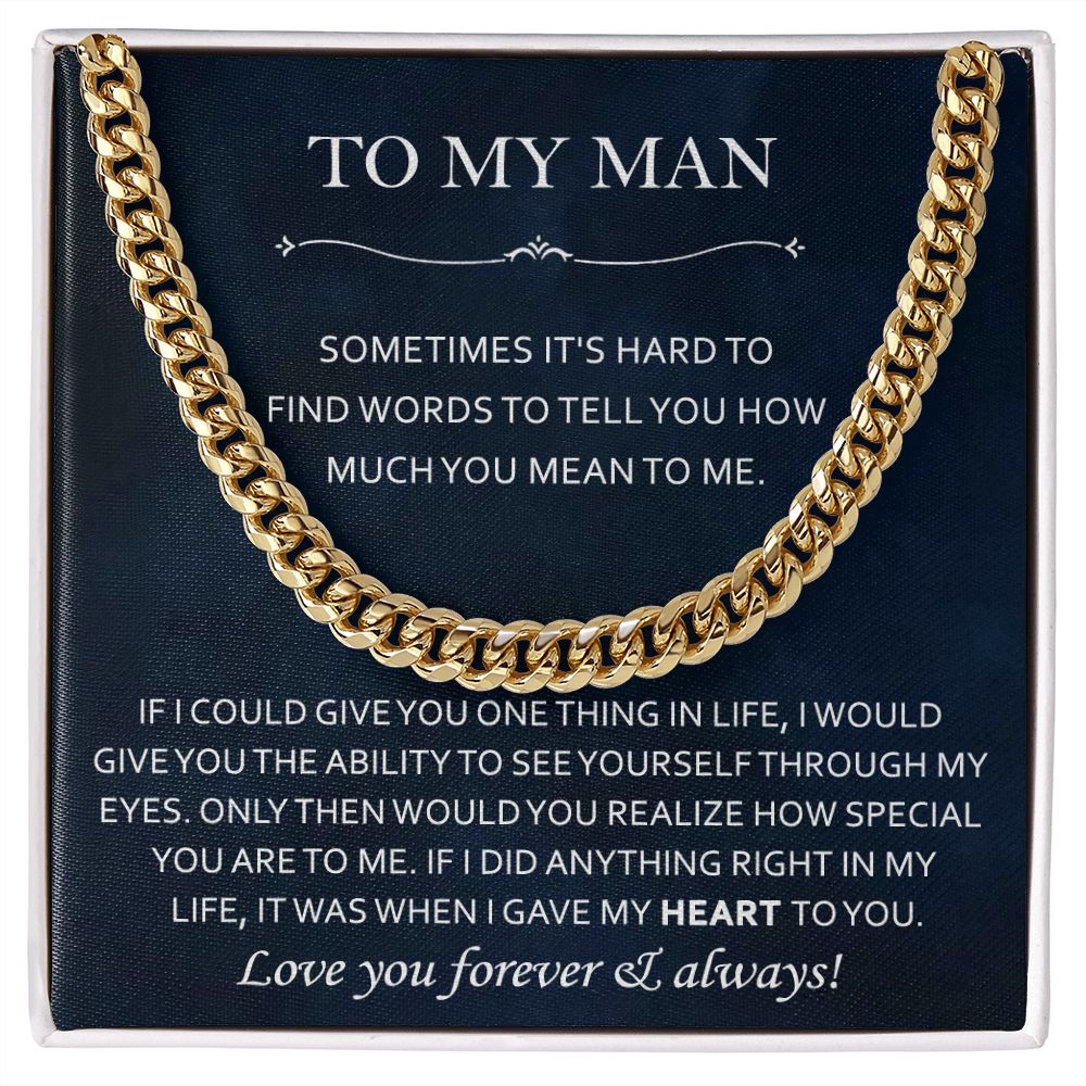 To My Man - You Are Special To Me