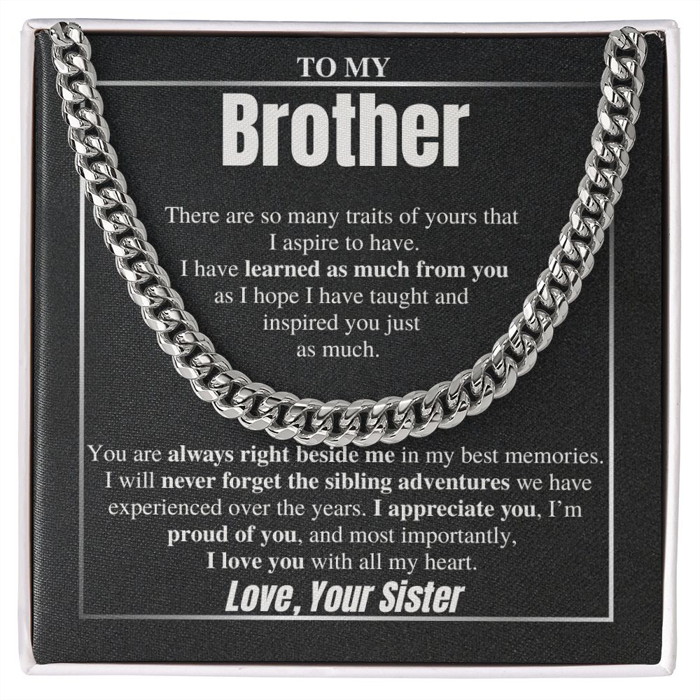 gift for brother from sister