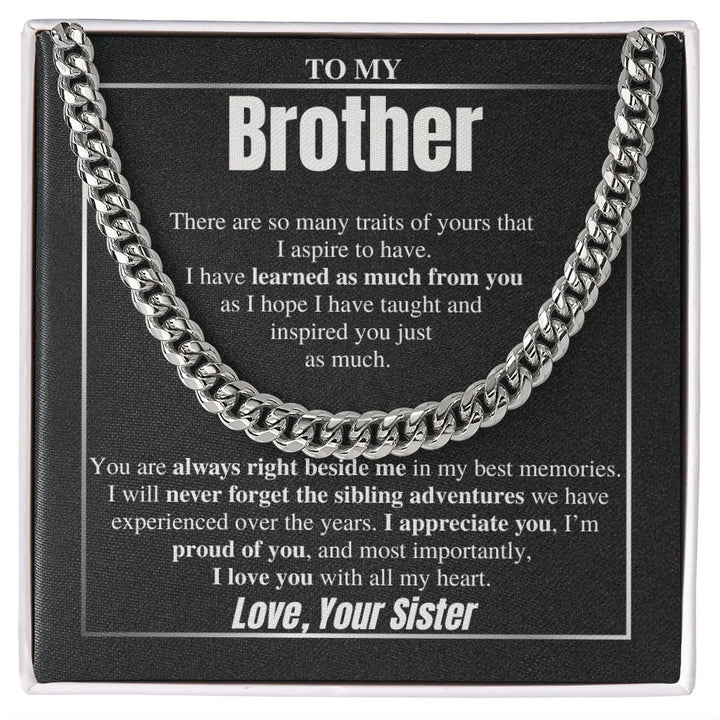 gift for brother from sister