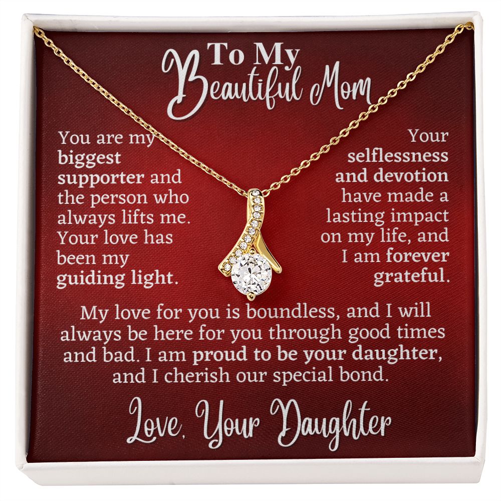 Alluring Beauty Necklace Gift for Mom