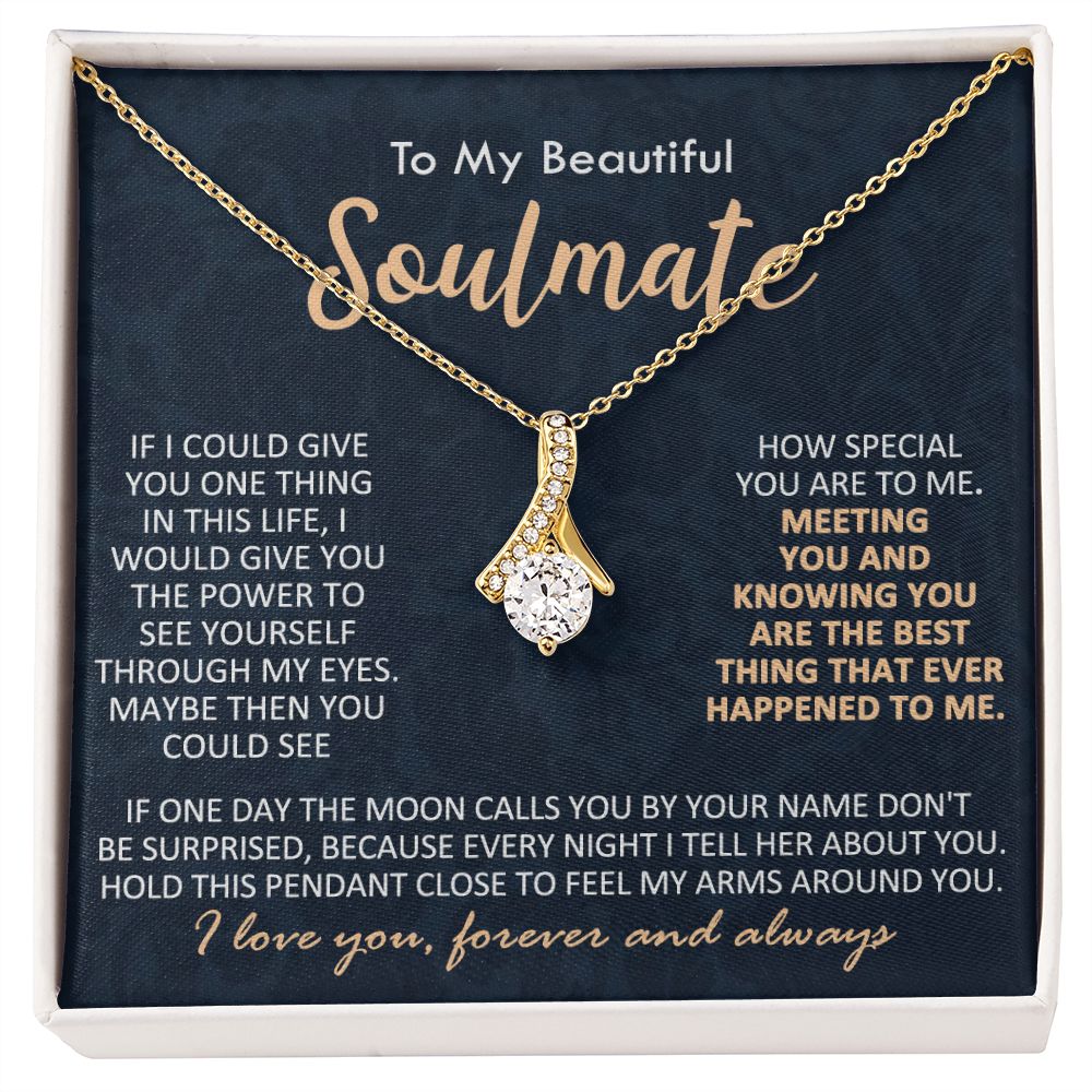 Soulmate Love Necklace from the Heart