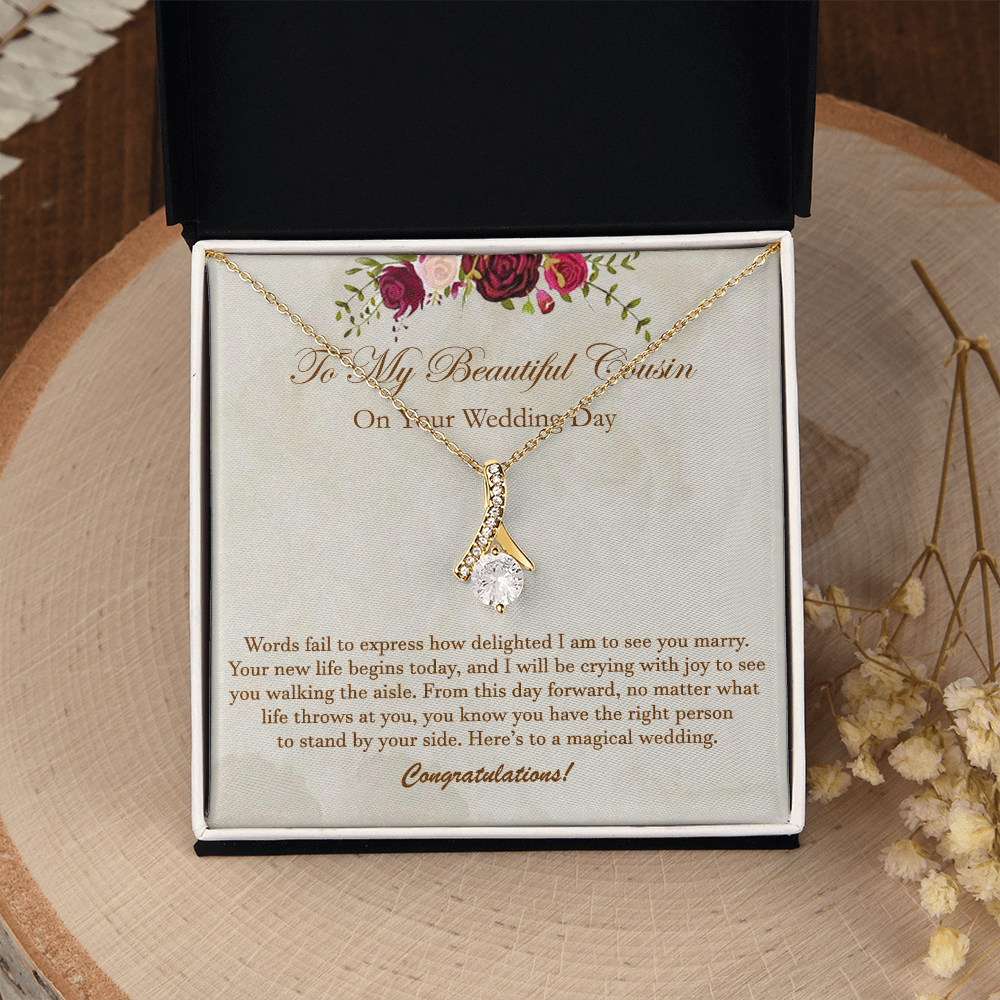 To My Little Cousin on My Wedding Day Bride to Cousin Gift for Cousin –  MoRo Collected