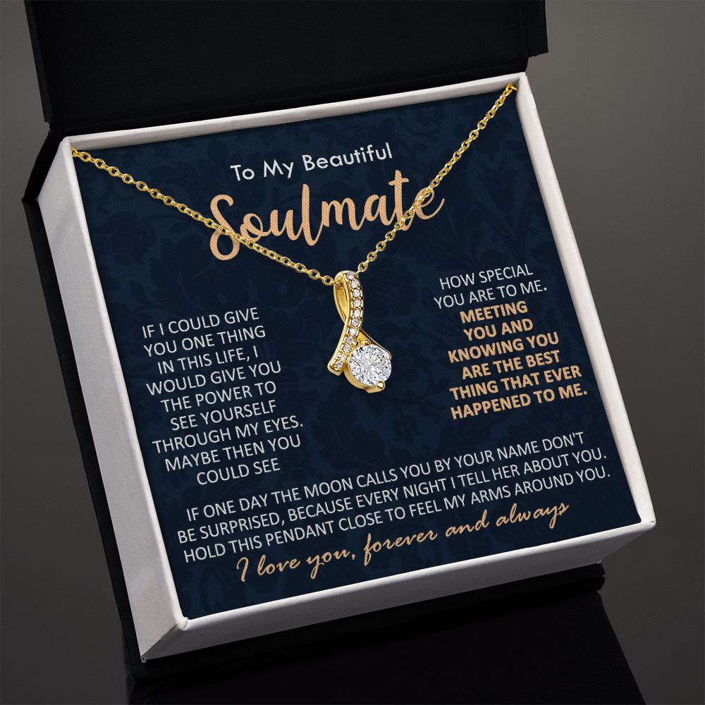 Soulmate Love Necklace from the Heart