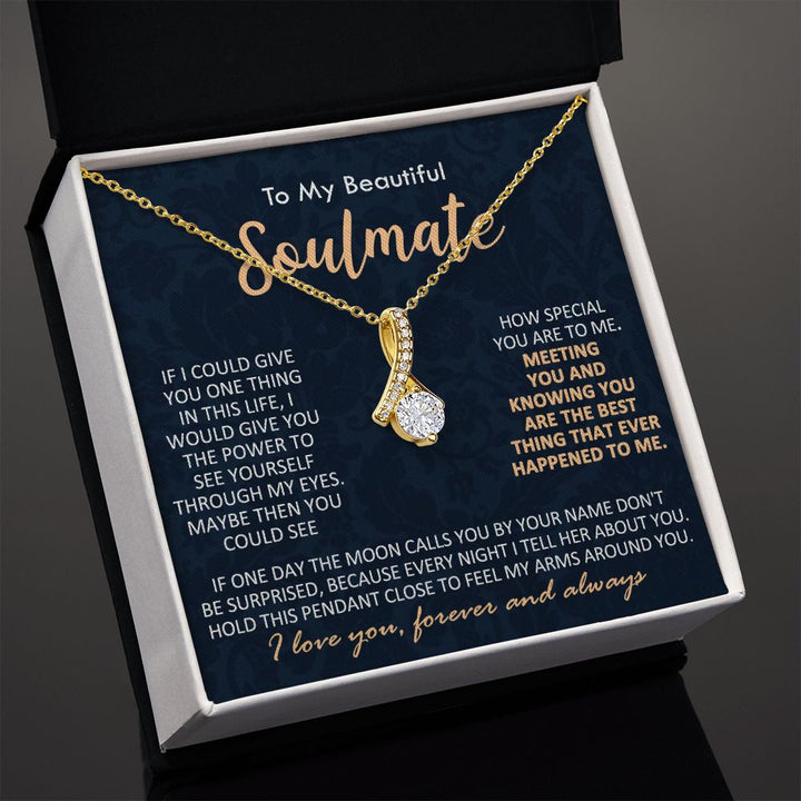 Soulmate Love Necklace from the Heart